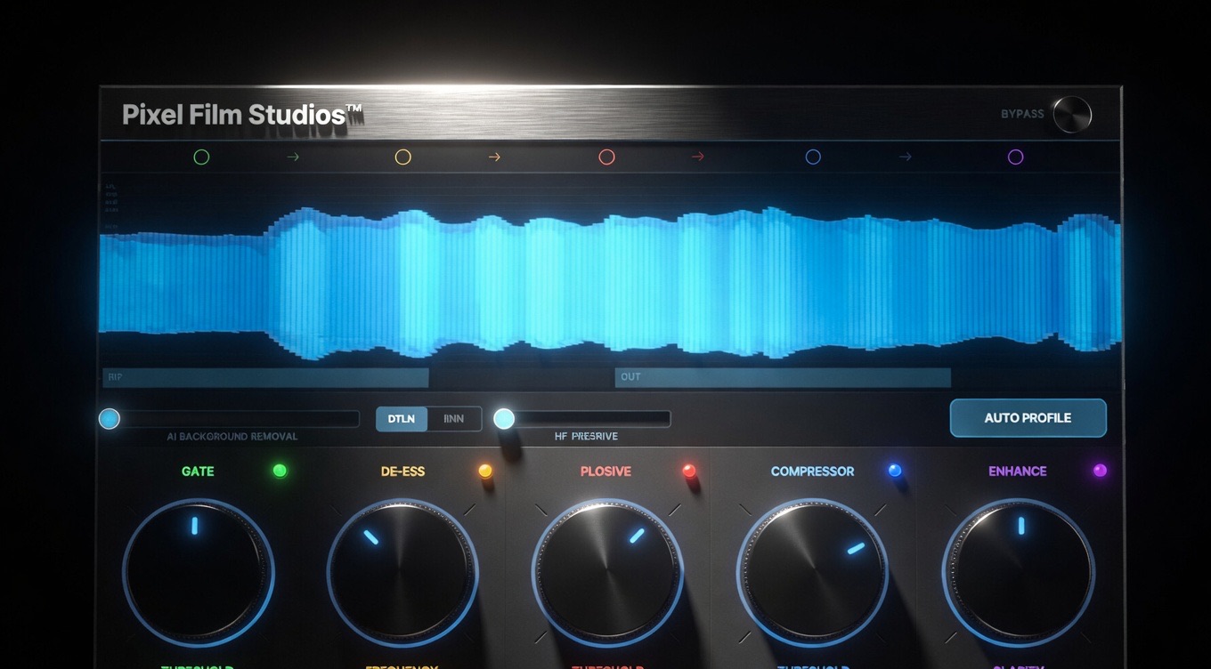 AI Audio Voice Pro plugin interface
