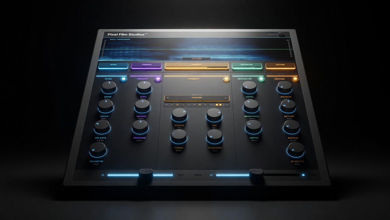 AI Vocal Transformer — five-engine voice transformation for Final Cut Pro