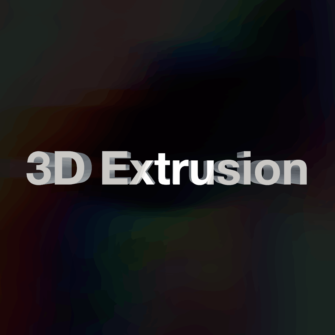 3D Extrusion