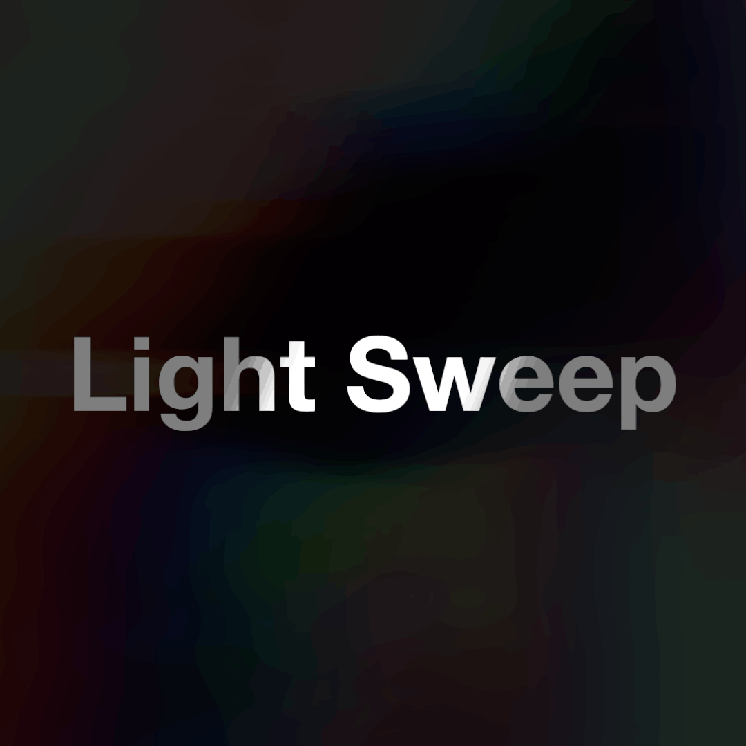 Light Sweep